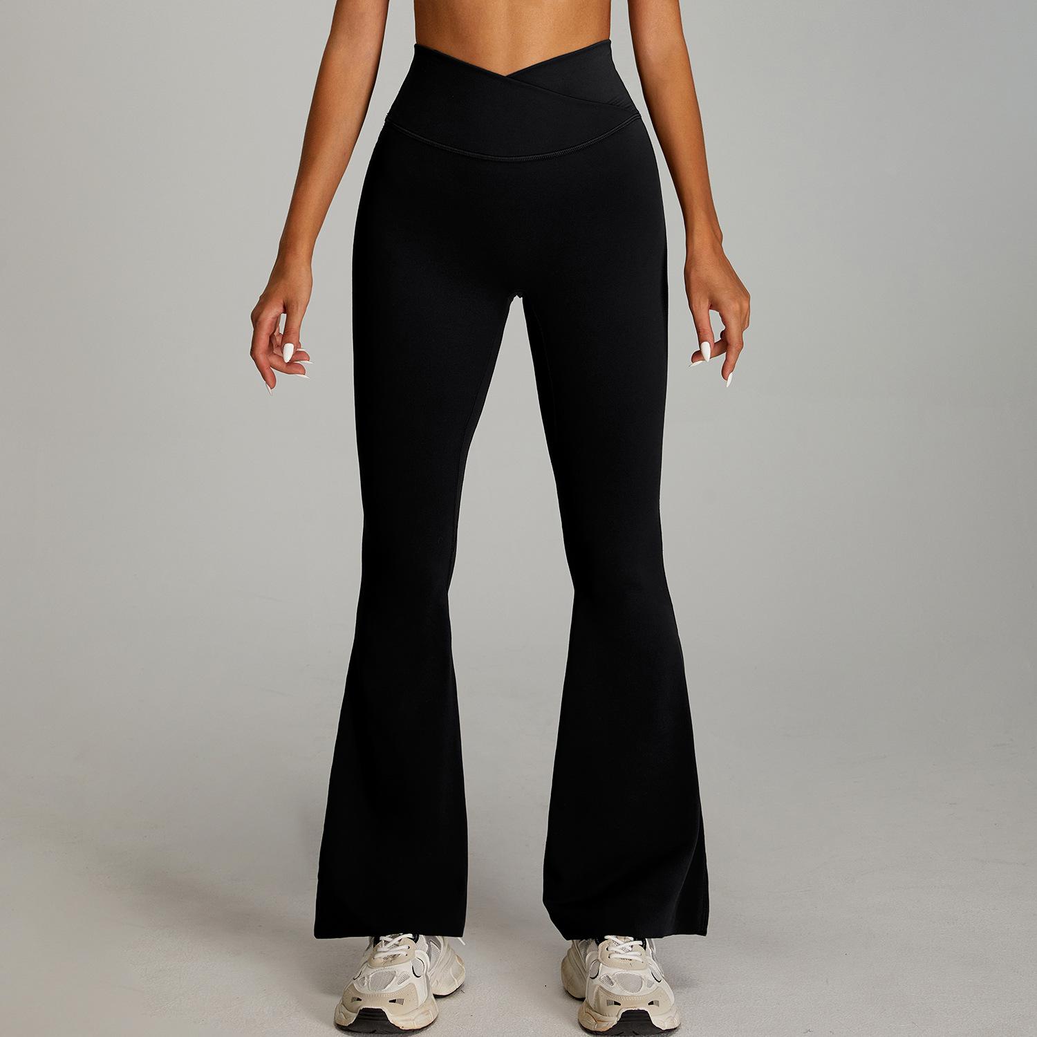 Спортивные штаны Европейские и американские крест с высокой талией йога расклешенные брюки облегающие с эффектом лифтинга бедер фитнес-брюки женские повседневные спортивные широкие микро-пулл брюки XL чёрный
Спортивные штаны Европейские и американские крест с высокой талией йога расклешенные брюки облегающие с эффектом лифтинга бедер фитнес-брюки женские повседневные спортивные широкие микро-пулл брюки XL чёрный