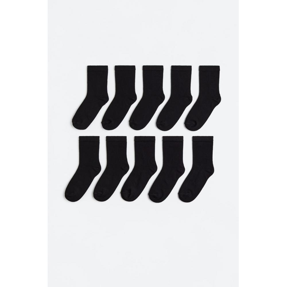 Комплект носков HM, 10 пар, черный
Комплект носков HM, 10 пар, черный