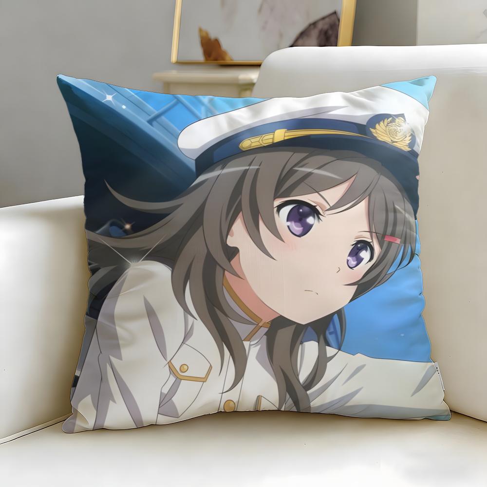 high school anime High School Fleet Cushion Cover Soft EasyWash Pillow Case Versatile for Couch Bed Travel and Office 30X30cm
high school anime High School Fleet Cushion Cover Soft EasyWash Pillow Case Versatile for Couch Bed Travel and Office 30X30cm