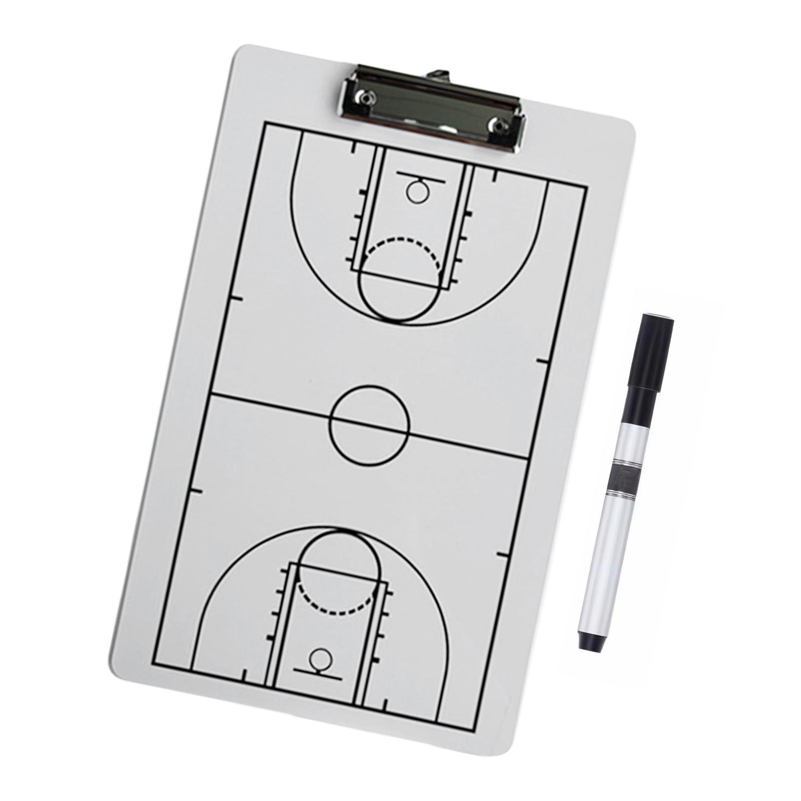 Dry Erase Coaching Strategy Board PVC Erasable for Sports Training Match Strategy Planning 4
Dry Erase Coaching Strategy Board PVC Erasable for Sports Training Match Strategy Planning 4