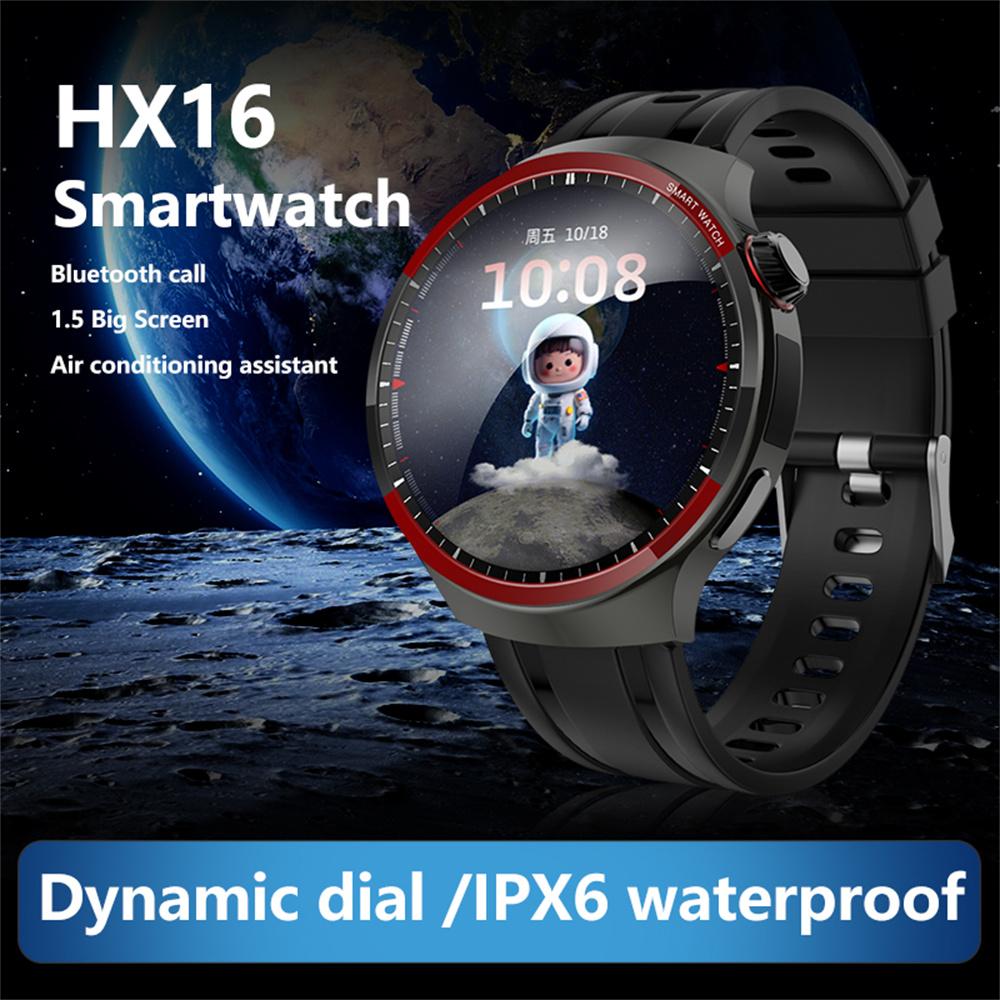 HX16 1.5 Inch Bluetooth-compatible Call Smart Watch Health Monitor Fitness Tracker Wrist Watch A
HX16 1.5 Inch Bluetooth-compatible Call Smart Watch Health Monitor Fitness Tracker Wrist Watch A