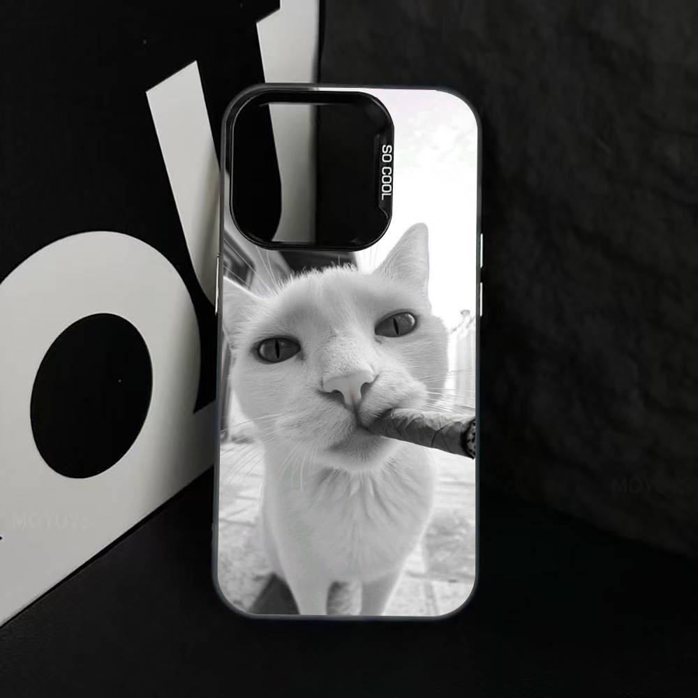 Cool cat Phone Case For iPhone 17,16,15,14,13,12,11 Plus,Pro Max,XS,Colorful Silver Phone case Funda Cover iPhone14Pro
Cool cat Phone Case For iPhone 17,16,15,14,13,12,11 Plus,Pro Max,XS,Colorful Silver Phone case Funda Cover iPhone14Pro