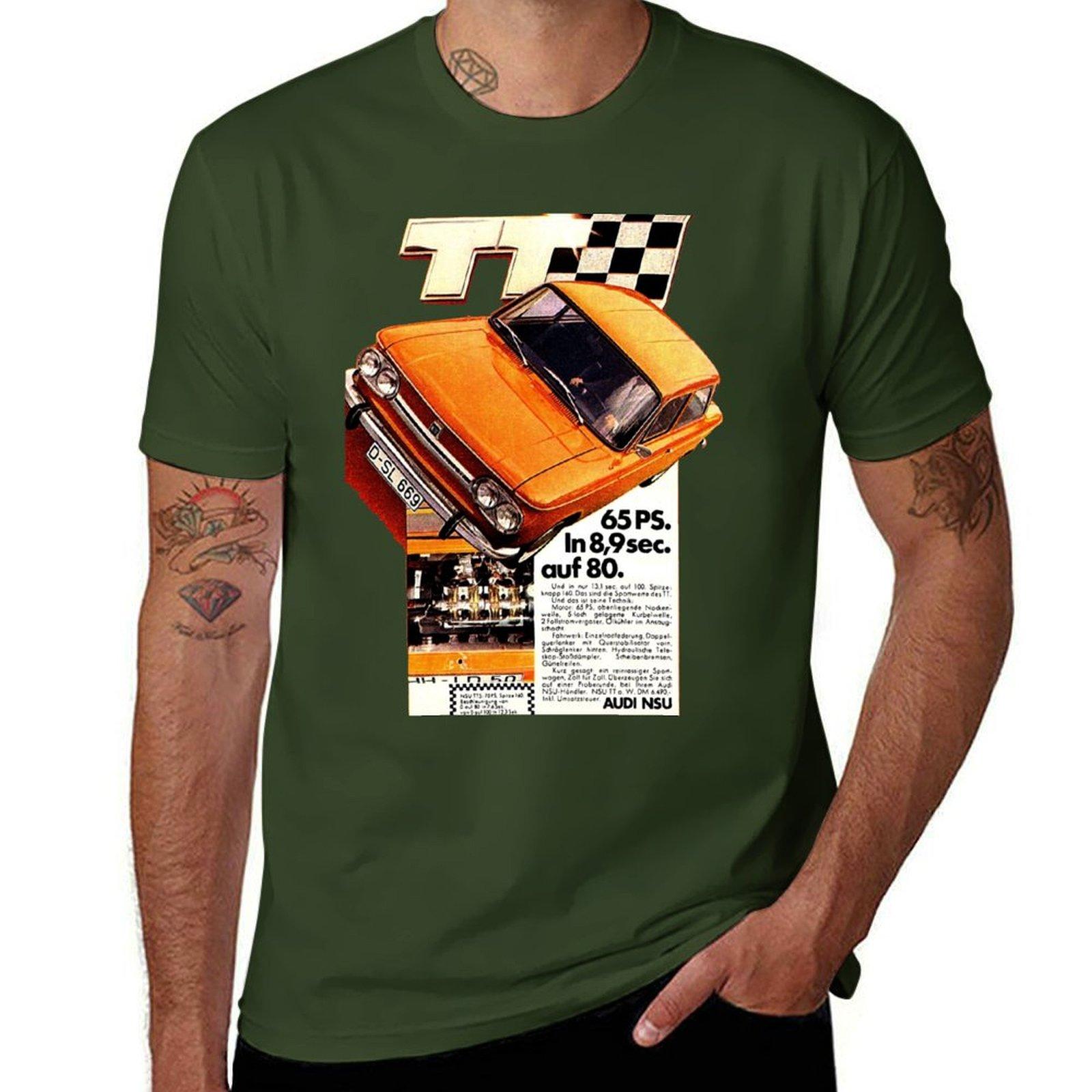 NSU PRINZ TT - ADVERT T-Shirt oversized summer clothes blanks t shirts for men cotton S
NSU PRINZ TT - ADVERT T-Shirt oversized summer clothes blanks t shirts for men cotton S