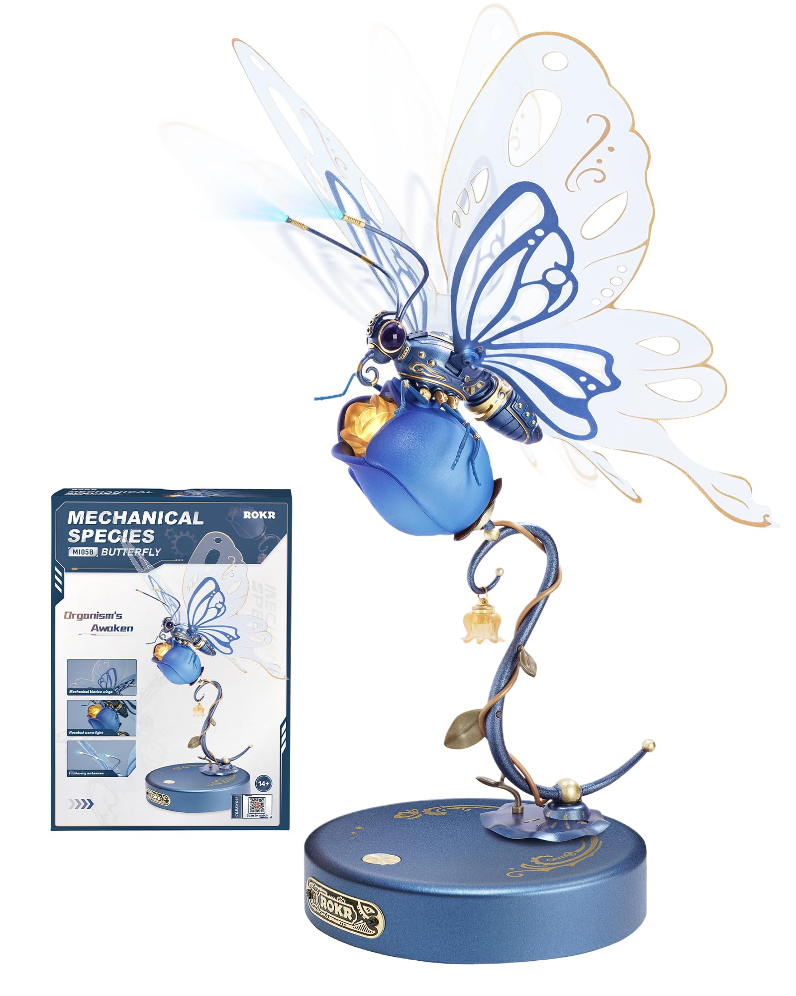 ROBOTIME 3D Puzzle 3D Metal Puzzle Model DIY Insect Model Mechanical Butterfly Plastic Model Mechanical Model Assembly Product Adults Children Gift
ROBOTIME 3D Puzzle 3D Metal Puzzle Model DIY Insect Model Mechanical Butterfly Plastic Model Mechanical Model Assembly Product Adults Children Gift