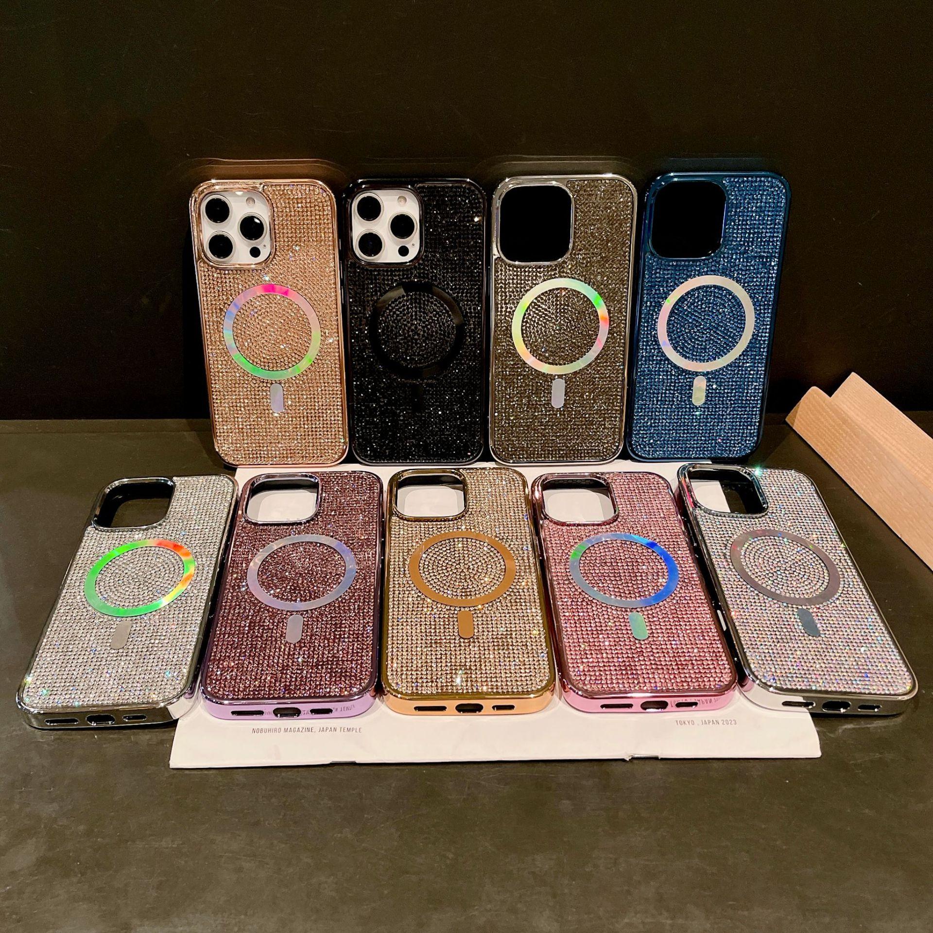 Luxurious Water Diamond Magnetic Attraction Apple 14/15 Thousand-diamond Glitter Protective Case Suitable for IPhone16Promax Phone Case Apple 16 чёрный
Luxurious Water Diamond Magnetic Attraction Apple 14/15 Thousand-diamond Glitter Protective Case Suitable for IPhone16Promax Phone Case Apple 16 чёрный