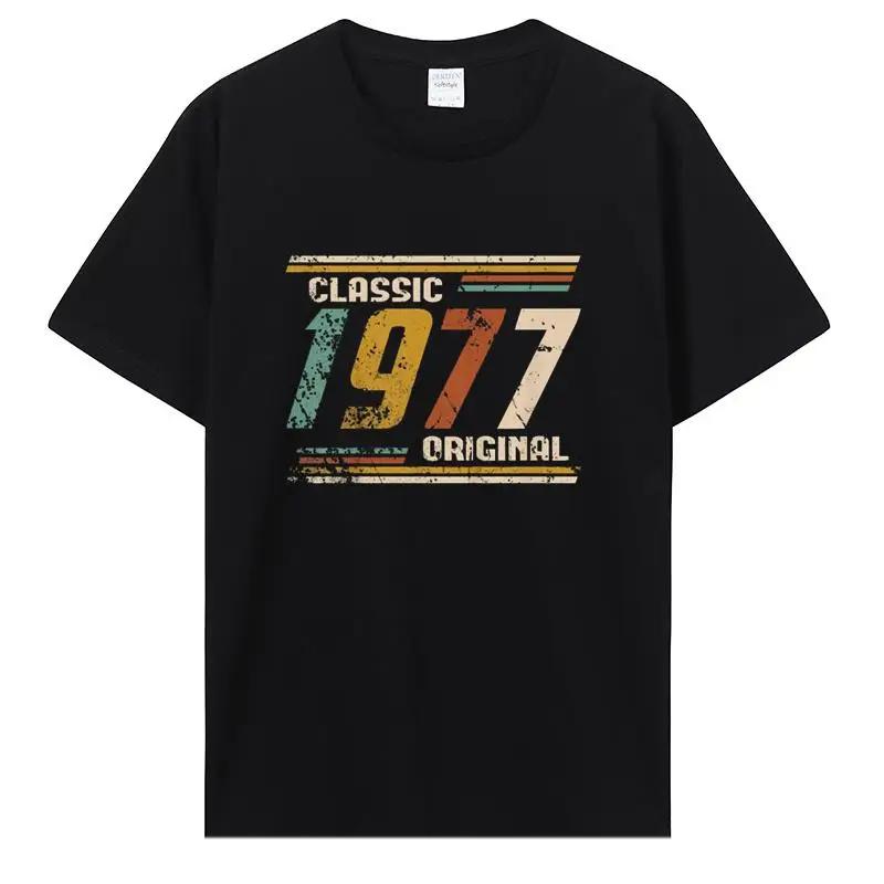 Novelty Awesome Vintage Classic 1977 Original T Shirt Streetwear Cotton Birthday Gifts Summer Style T-shirt Men Tees 42816 XXXL чорний
Novelty Awesome Vintage Classic 1977 Original T Shirt Streetwear Cotton Birthday Gifts Summer Style T-shirt Men Tees 42816 XXXL чорний