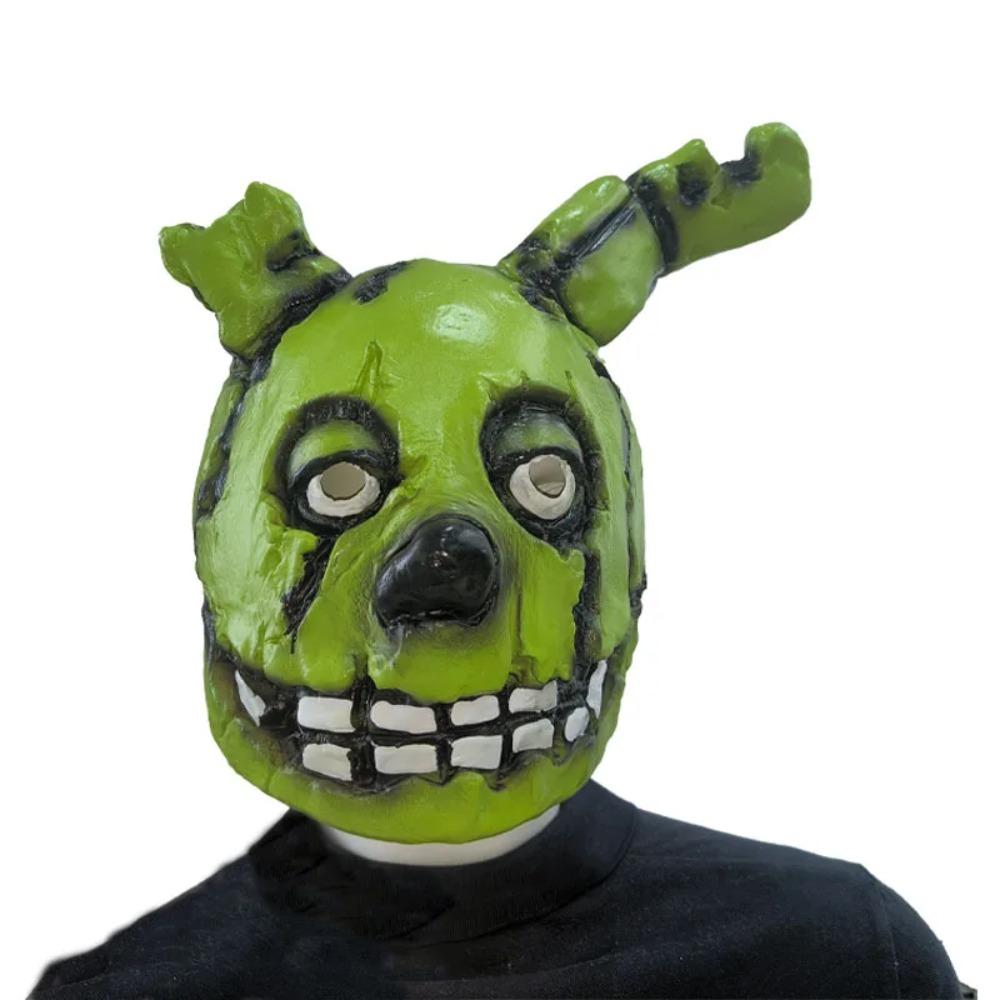 Маска Спрингтрапа из Five Nights at Freddy s — Гнилой Кролик из FNAF 3, Латексный Реквизит, Страшный Костюм на Хэллоуин, Головной Убор для Взрослых зелёный
Маска Спрингтрапа из Five Nights at Freddy s — Гнилой Кролик из FNAF 3, Латексный Реквизит, Страшный Костюм на Хэллоуин, Головной Убор для Взрослых зелёный