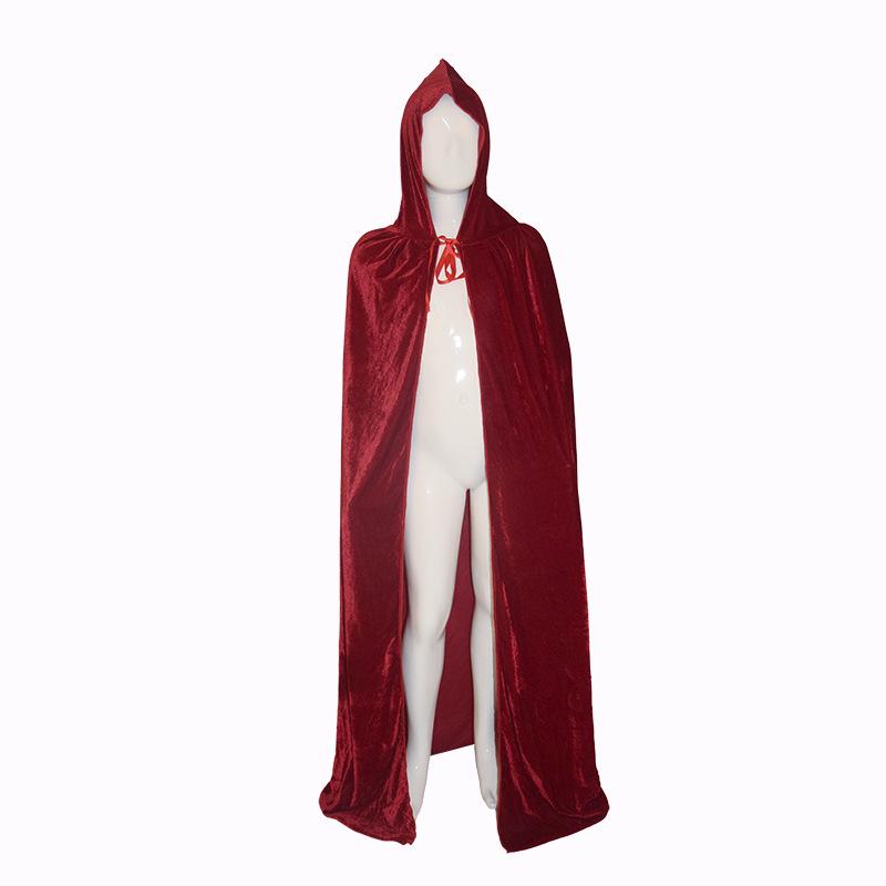 Multi-Color Grim Reaper Velvet Cape - Halloween Witch, Wizard, and Cosplay Cloak for Adults and Children 60 cm бордовый
Multi-Color Grim Reaper Velvet Cape - Halloween Witch, Wizard, and Cosplay Cloak for Adults and Children 60 cm бордовый
