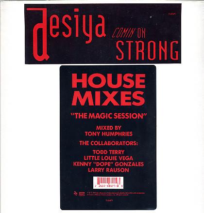 12inch Record DESIYA - Comin On Strong 066471 Mute, Black Mar 1991 US Dance & Electronica Used
12inch Record DESIYA - Comin On Strong 066471 Mute, Black Mar 1991 US Dance & Electronica Used
