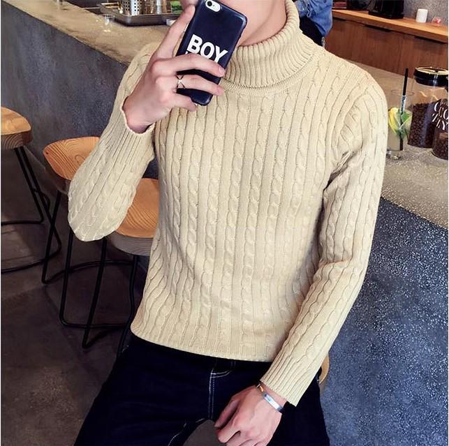 Men s Korean Style High Neck Cable Knit Sweater - Winter 2022 2XL off білий колір
Men s Korean Style High Neck Cable Knit Sweater - Winter 2022 2XL off білий колір