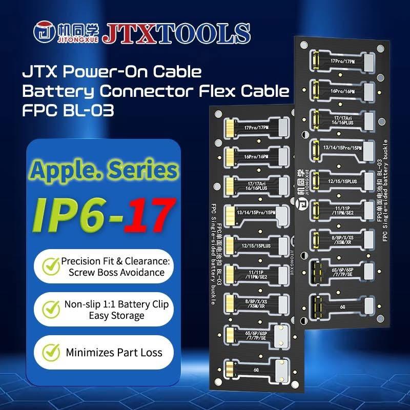 JIT on GX UE power cord/battery cable BL-03 reinforced type, not easy to break, suitable for iPhone 6-17 series.
JIT on GX UE power cord/battery cable BL-03 reinforced type, not easy to break, suitable for iPhone 6-17 series.