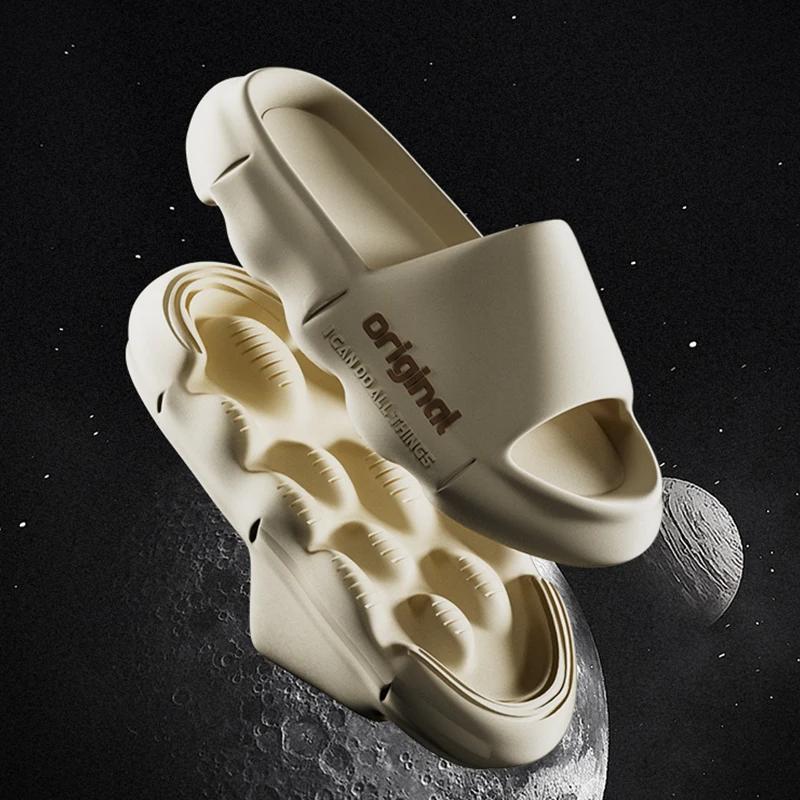 Men Cloud Slippers EVA Soft Comfortable Summer Sandals Home Bathroom Anti-Slip Platform Outdoor Beach Shoes New Trend 2024 36-37 чорний
Men Cloud Slippers EVA Soft Comfortable Summer Sandals Home Bathroom Anti-Slip Platform Outdoor Beach Shoes New Trend 2024 36-37 чорний