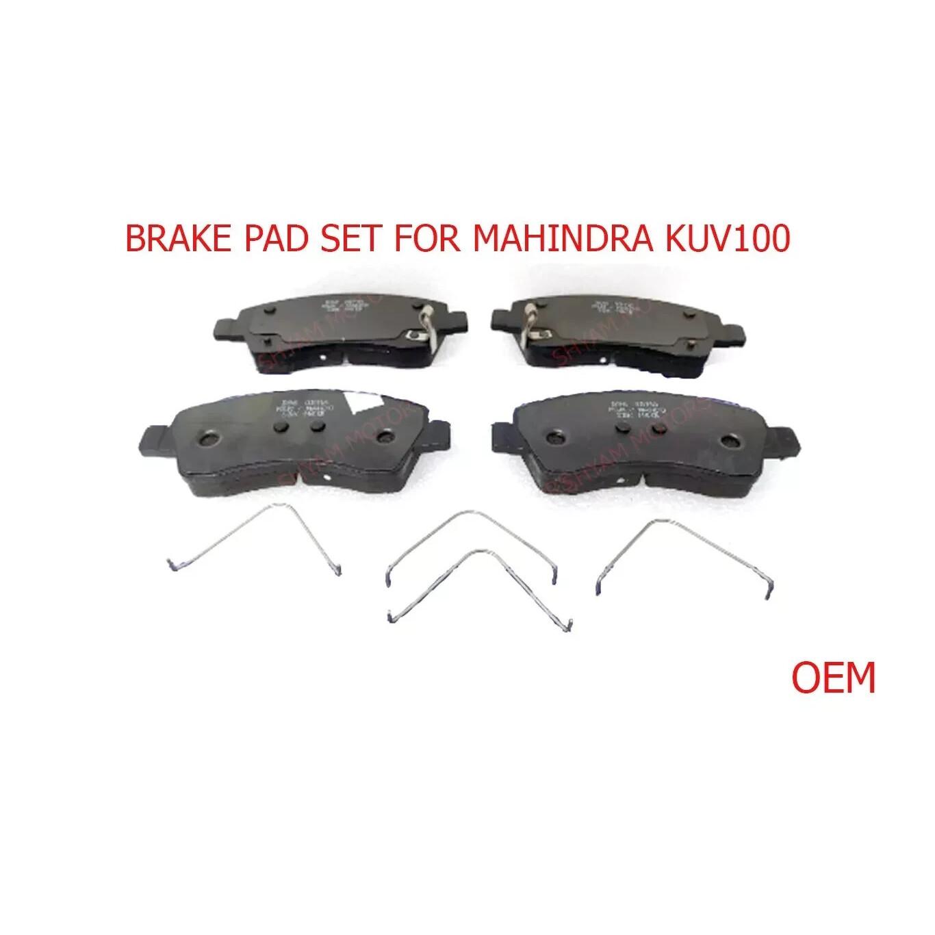 New Genuine Front Brake Pad Set For Mahindra KUV 100 2016-2024
New Genuine Front Brake Pad Set For Mahindra KUV 100 2016-2024