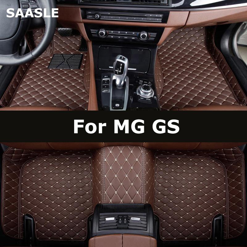 SAASLE Пользовательские автомобильные коврики для MG GS Автоковры Аксессуары для ног Coche
SAASLE Пользовательские автомобильные коврики для MG GS Автоковры Аксессуары для ног Coche