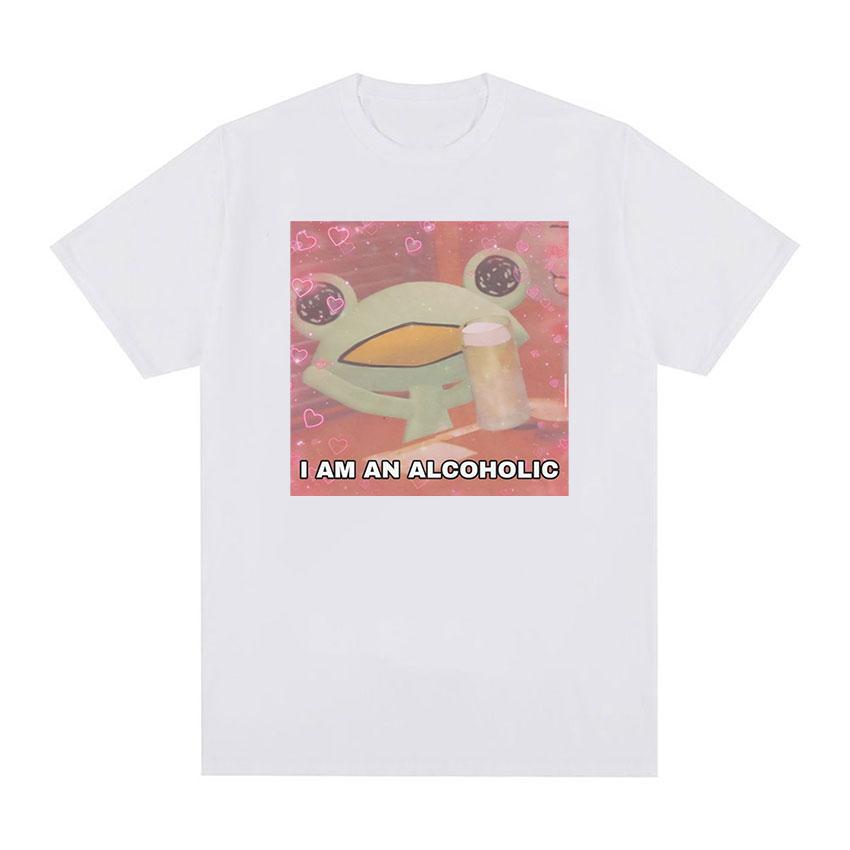 Funny I m An Alcoholic Frog Meme Graphic T Shirts Men Women Casual Fashion Short Sleeve T-shirts Tops 100% Cotton Oversized Tees
Funny I m An Alcoholic Frog Meme Graphic T Shirts Men Women Casual Fashion Short Sleeve T-shirts Tops 100% Cotton Oversized Tees