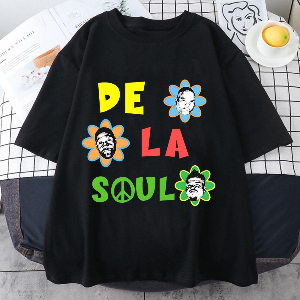 De La Soul Tshirt Women Casual T Shirt Summer 100 Cotton Tshirt Prevalent Individualization Shirt Loose Slight Strech Tees 4XL
De La Soul Tshirt Women Casual T Shirt Summer 100 Cotton Tshirt Prevalent Individualization Shirt Loose Slight Strech Tees 4XL