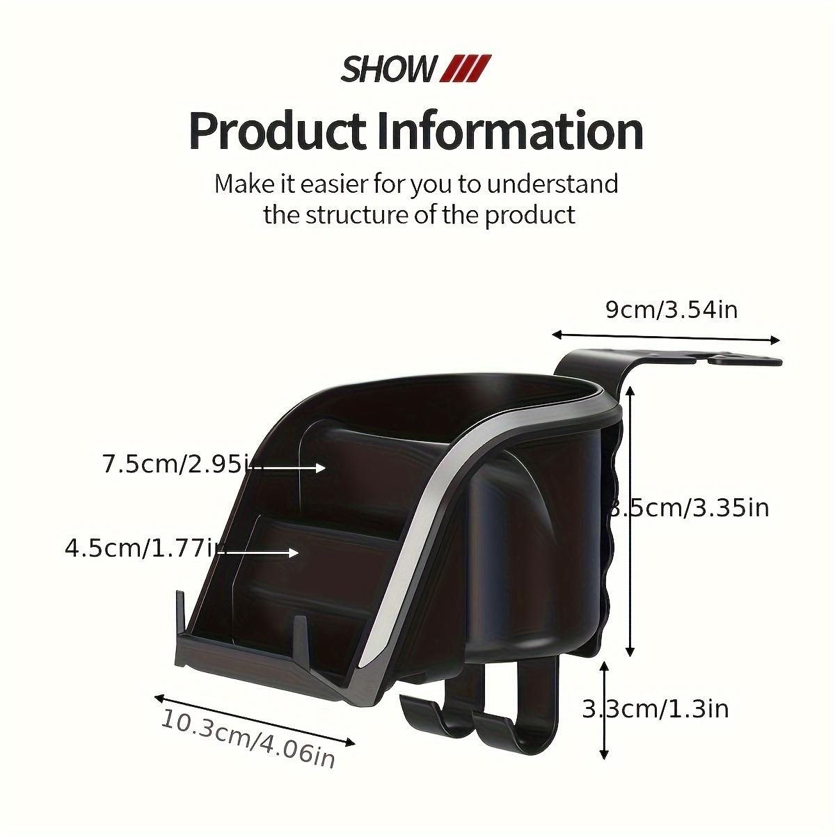 Car Seat Back Organizer with Cup Holder Durable ABS Storage Box Multi-Purpose Hooks Fits Most Vehicles
Car Seat Back Organizer with Cup Holder Durable ABS Storage Box Multi-Purpose Hooks Fits Most Vehicles