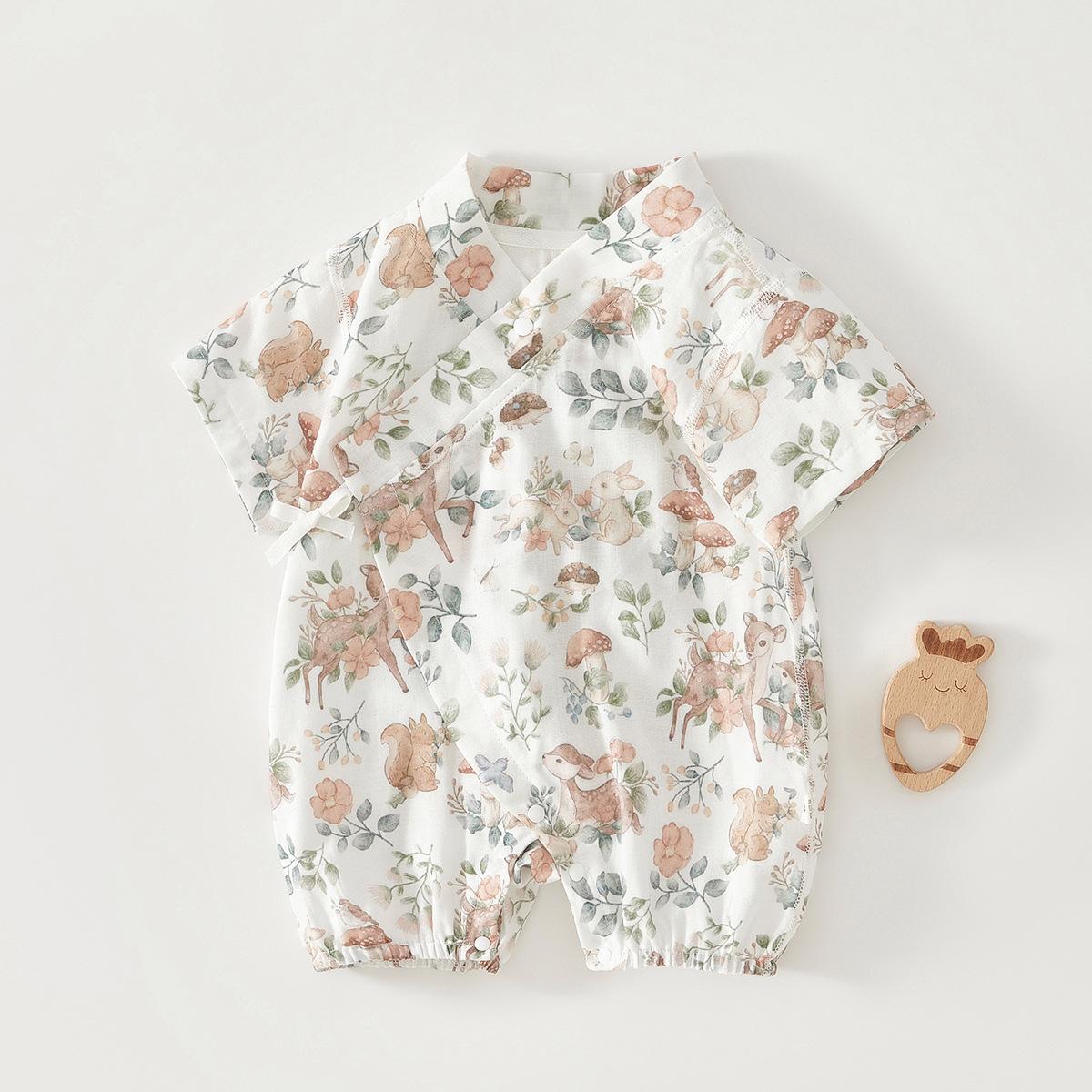 Детские комбинезоны, хлопковая летняя одежда с короткими рукавами, детская одежда Ха, одежда из одежды 66cm
Детские комбинезоны, хлопковая летняя одежда с короткими рукавами, детская одежда Ха, одежда из одежды 66cm