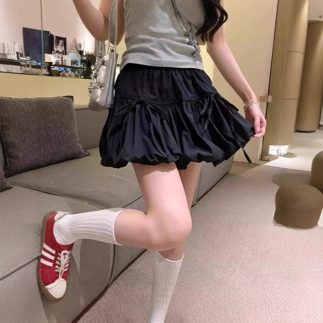 High-Waist Bow Design Ruched Midi Skirt - French Puffy A-Line Cake Skirt for Summer 2025 2XL
High-Waist Bow Design Ruched Midi Skirt - French Puffy A-Line Cake Skirt for Summer 2025 2XL