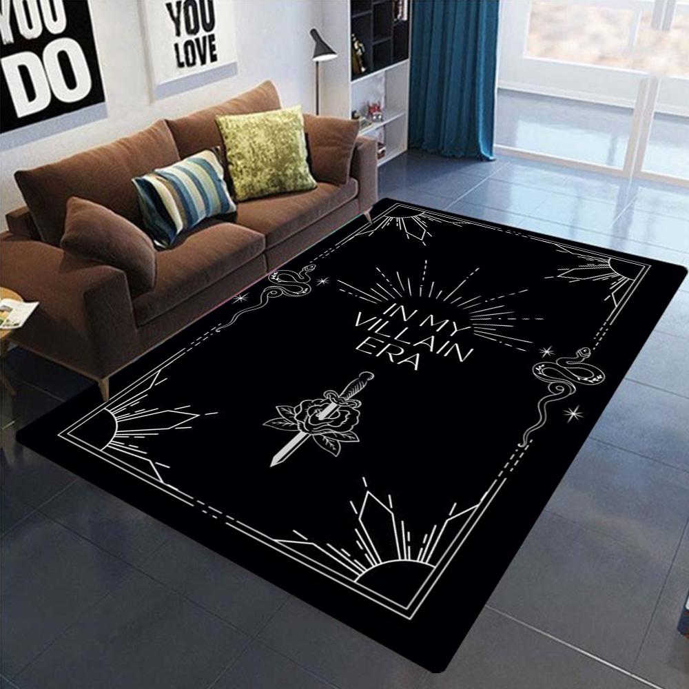 Gothic Black White Carpet Mat Rug Vintage Pattern Non-Slip Floor Mat for Living Room Bedroom Decoration May Be Given As A Gift 50X80CM
Gothic Black White Carpet Mat Rug Vintage Pattern Non-Slip Floor Mat for Living Room Bedroom Decoration May Be Given As A Gift 50X80CM