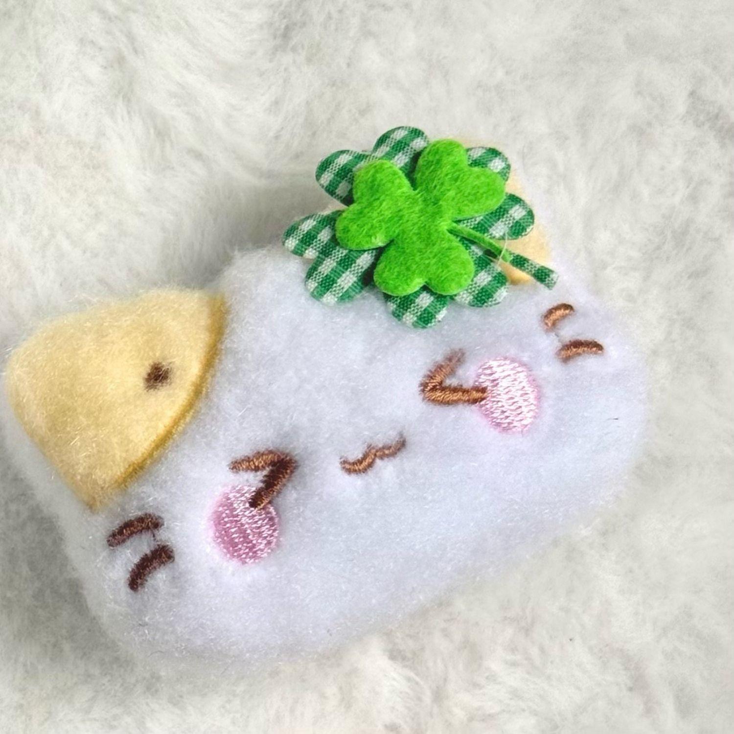 Green Clover Cat Plush Small Kitty Keyring Kawaii Charm Keychain For Women Girls Cute Bag Pendant Key Chains Couple Friend Gifts
Green Clover Cat Plush Small Kitty Keyring Kawaii Charm Keychain For Women Girls Cute Bag Pendant Key Chains Couple Friend Gifts