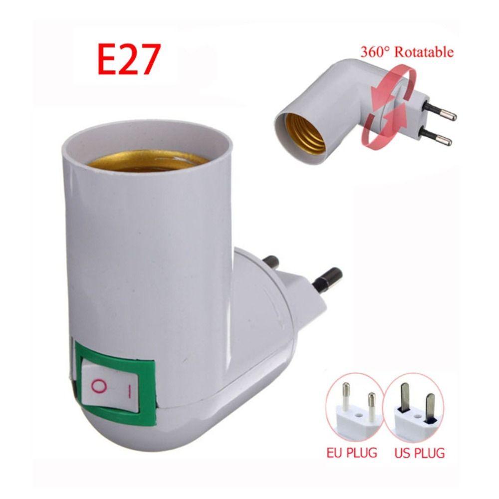 Socket Adapter EU US Plug Light Base Screw Converter E27 Bulb Socket Converter Splitter Lamp Holder EU Plug
Socket Adapter EU US Plug Light Base Screw Converter E27 Bulb Socket Converter Splitter Lamp Holder EU Plug