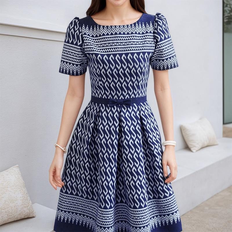 ZANZEA Женское повседневное летнее платье с круглым вырезом и коротким рукавом с принтом 5XL темно-синий
ZANZEA Женское повседневное летнее платье с круглым вырезом и коротким рукавом с принтом 5XL темно-синий