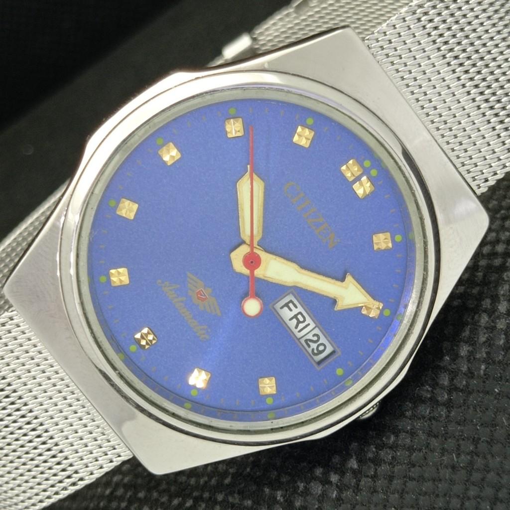 Б/У винтажные мужские часы Citizen Automatic 8200 из Японии D/D синего цвета 583a-a306144-2 SKU583a-a306144
Б/У винтажные мужские часы Citizen Automatic 8200 из Японии D/D синего цвета 583a-a306144-2 SKU583a-a306144
