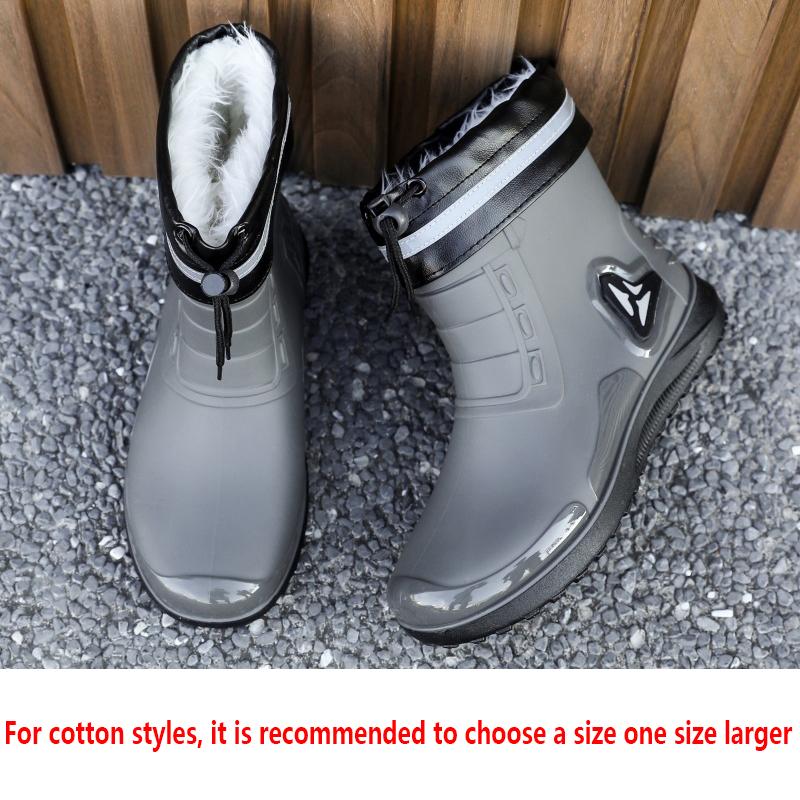 Fashion Outdoor Men s Rain Boots Short Tube Hiking Fishing Water Shoes Anti-slip Chef Work Ankle Boots Waterproof Non-slip Shoes 44
Fashion Outdoor Men s Rain Boots Short Tube Hiking Fishing Water Shoes Anti-slip Chef Work Ankle Boots Waterproof Non-slip Shoes 44