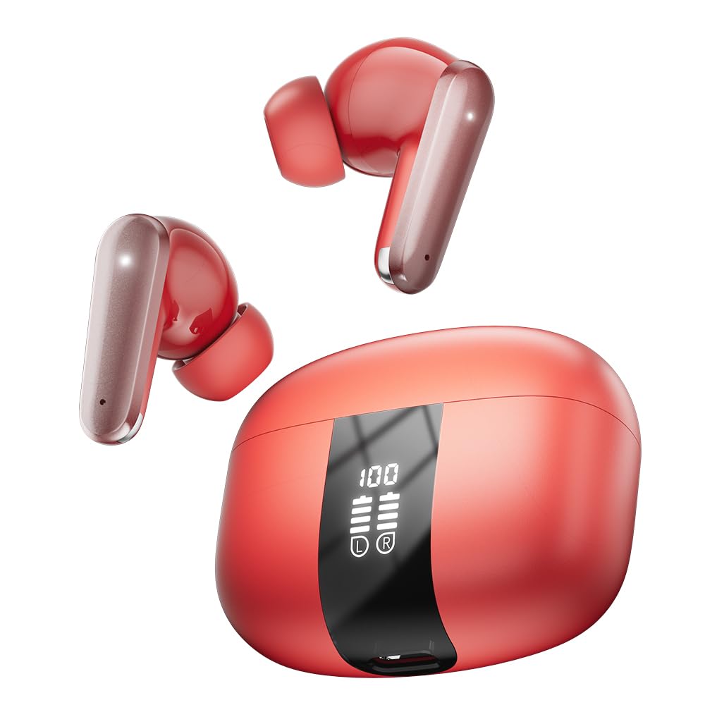 Wireless Earphones Earphones bluetooth Bluetooth Earphones CompactLightweight Jonukich In-ear Deep Bass ENC Hands-free Calls Automatic Pairing In-ear
Wireless Earphones Earphones bluetooth Bluetooth Earphones CompactLightweight Jonukich In-ear Deep Bass ENC Hands-free Calls Automatic Pairing In-ear