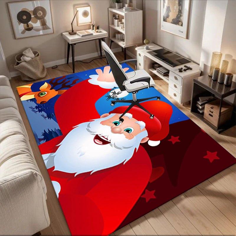 Christmas Santa Claus Desktop WallpaperOffice Mat Perfect for Home Decor Office Desk Chair Rugs Chair Carpet for office Polyester Chair Mat 60cm by 90cm
Christmas Santa Claus Desktop WallpaperOffice Mat Perfect for Home Decor Office Desk Chair Rugs Chair Carpet for office Polyester Chair Mat 60cm by 90cm