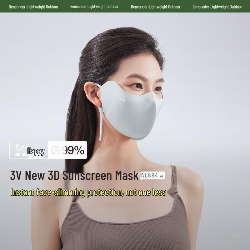 Beneunder Cooling Ice Silk UV Protection Mask
Beneunder Cooling Ice Silk UV Protection Mask