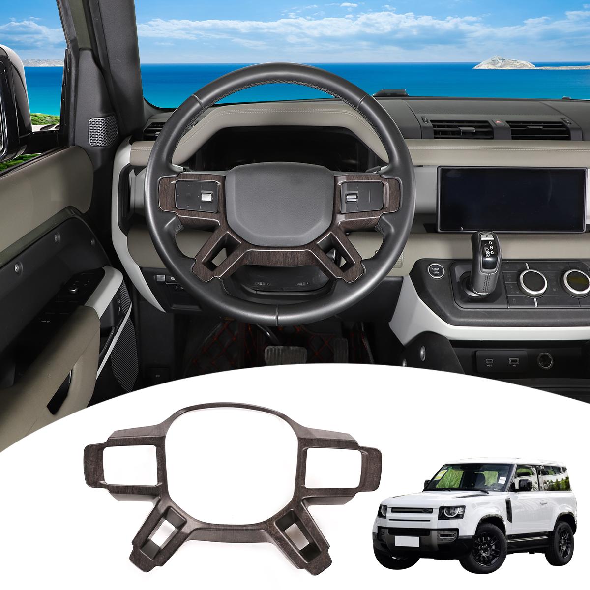 Car Steering Wheel Decoration Cover Trim Frame Sticker For Land Rover Defender 90 110 130 2020-2025 Interior Accessories
Car Steering Wheel Decoration Cover Trim Frame Sticker For Land Rover Defender 90 110 130 2020-2025 Interior Accessories