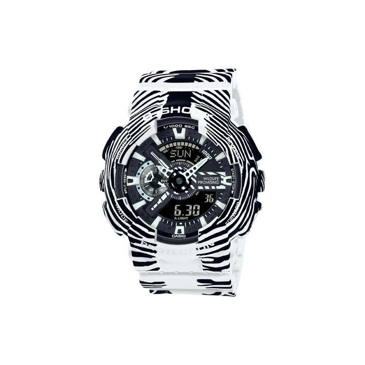 Casio G-Shock Grévys Zebra Theme Dual Display Series Men Watches Black GA-110WLP-7AJR Black Dial and White Band
Casio G-Shock Grévys Zebra Theme Dual Display Series Men Watches Black GA-110WLP-7AJR Black Dial and White Band
