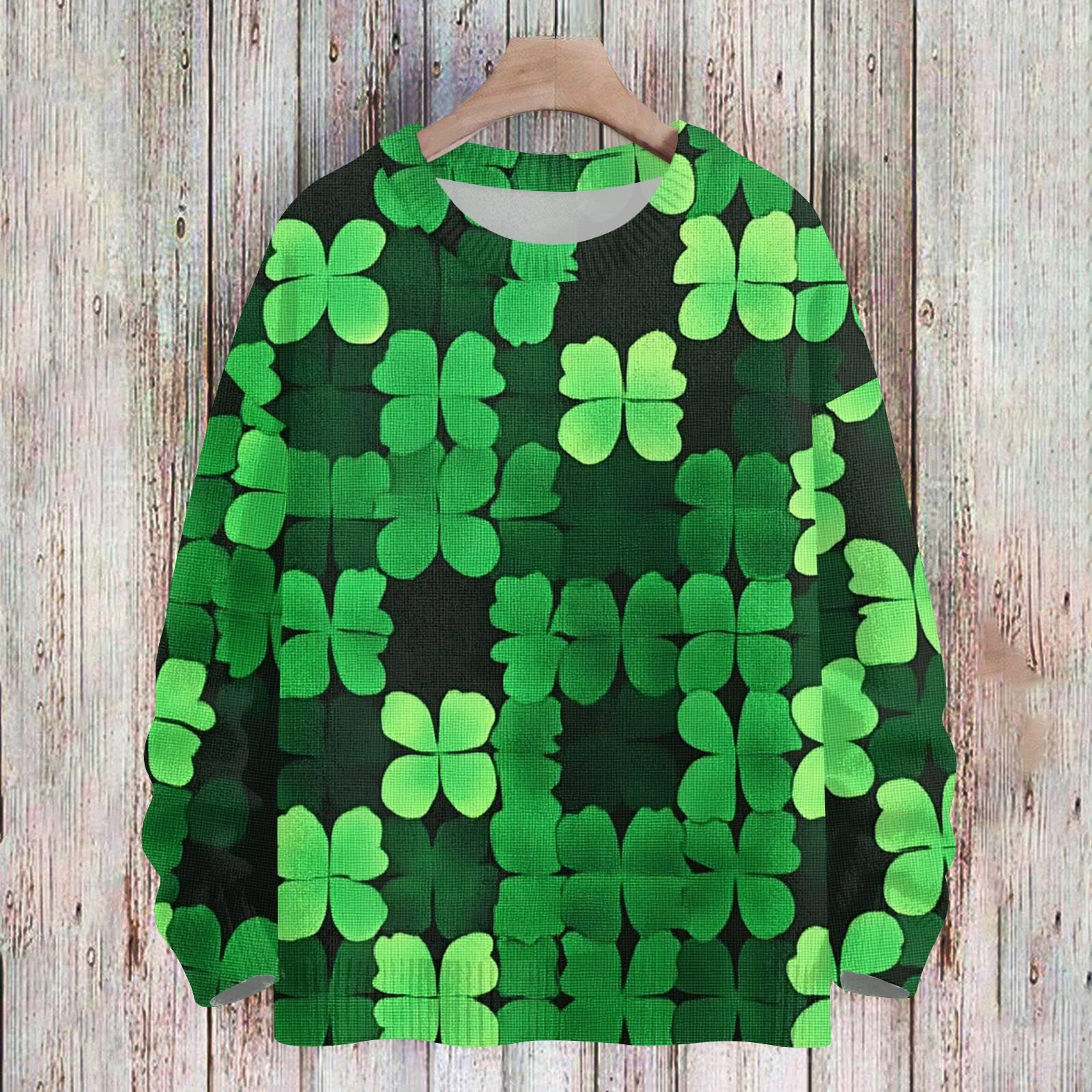 улица. Свитшоты ко Дню Святого Патрика для детей, вязаные свитера для мальчиков и девочек, симпатичные рубашки, осенние свитера с круглым вырезом, топы 160
улица. Свитшоты ко Дню Святого Патрика для детей, вязаные свитера для мальчиков и девочек, симпатичные рубашки, осенние свитера с круглым вырезом, топы 160