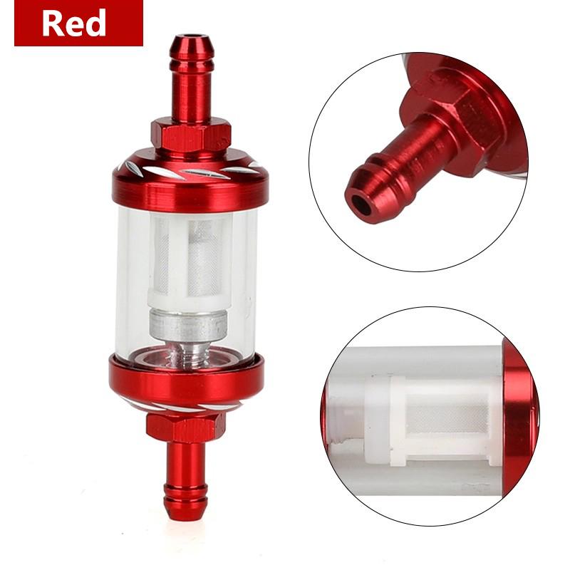 SEAMETAL 8mm CNC Aluminum Alloy Glass Gas Fuel Filter Universal Motorcycle Gas Oil Filters for Scooter Motorcycle Dirt Pit Bike червоний
SEAMETAL 8mm CNC Aluminum Alloy Glass Gas Fuel Filter Universal Motorcycle Gas Oil Filters for Scooter Motorcycle Dirt Pit Bike червоний