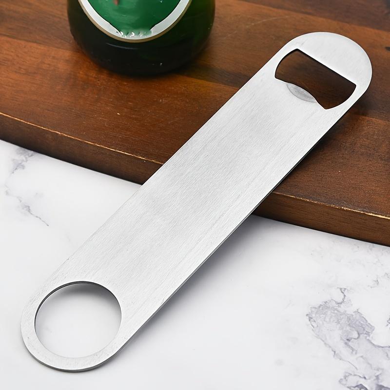 Stainless Steel Simple Design Oval Beer Soda Drink Silvery Bottle Opener for Home Kitchen Bar Outdoor Use
Stainless Steel Simple Design Oval Beer Soda Drink Silvery Bottle Opener for Home Kitchen Bar Outdoor Use