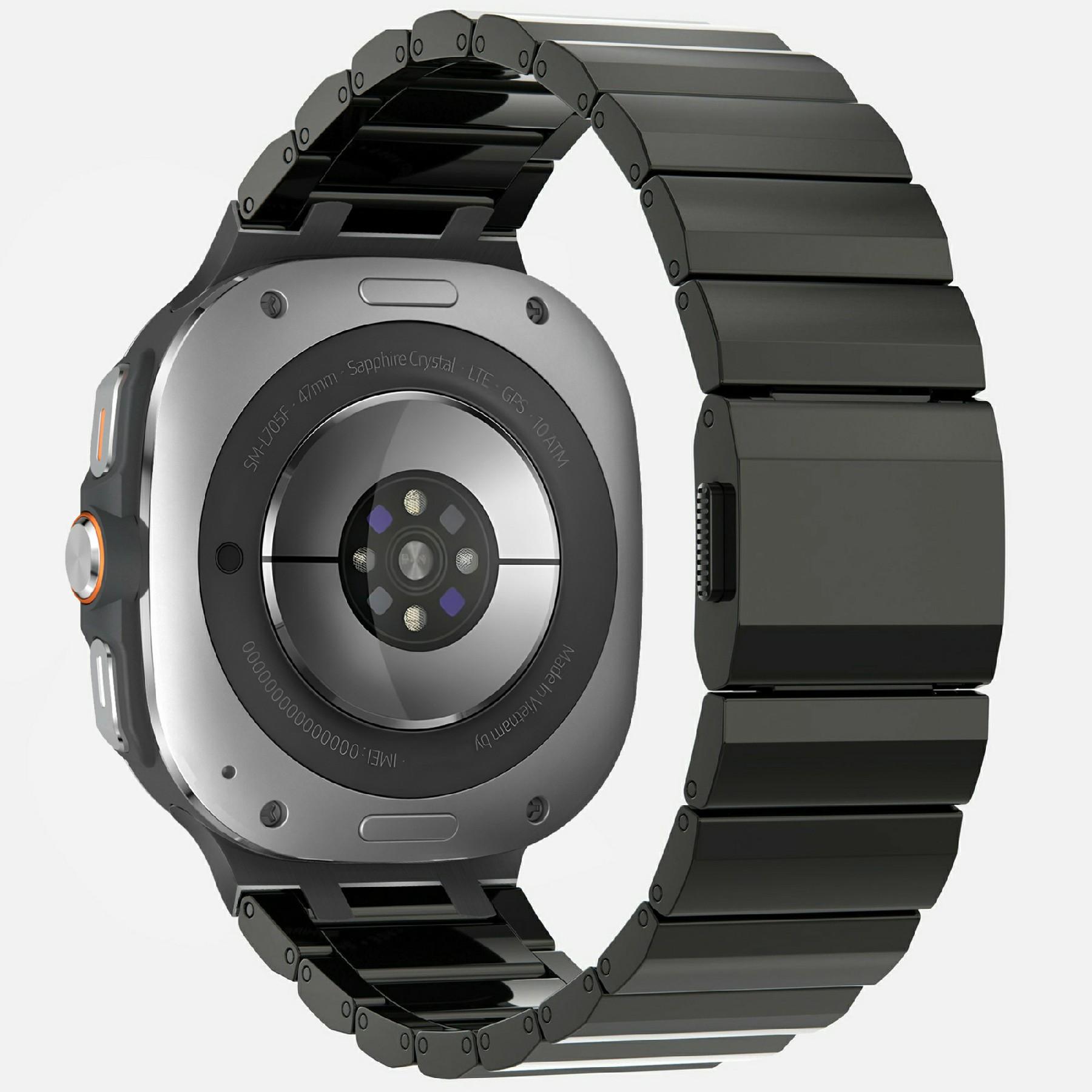 For Samsung Galaxy Watch Ultra 47mm Watch Band TC4 Titanium Replacement Strap Black
For Samsung Galaxy Watch Ultra 47mm Watch Band TC4 Titanium Replacement Strap Black