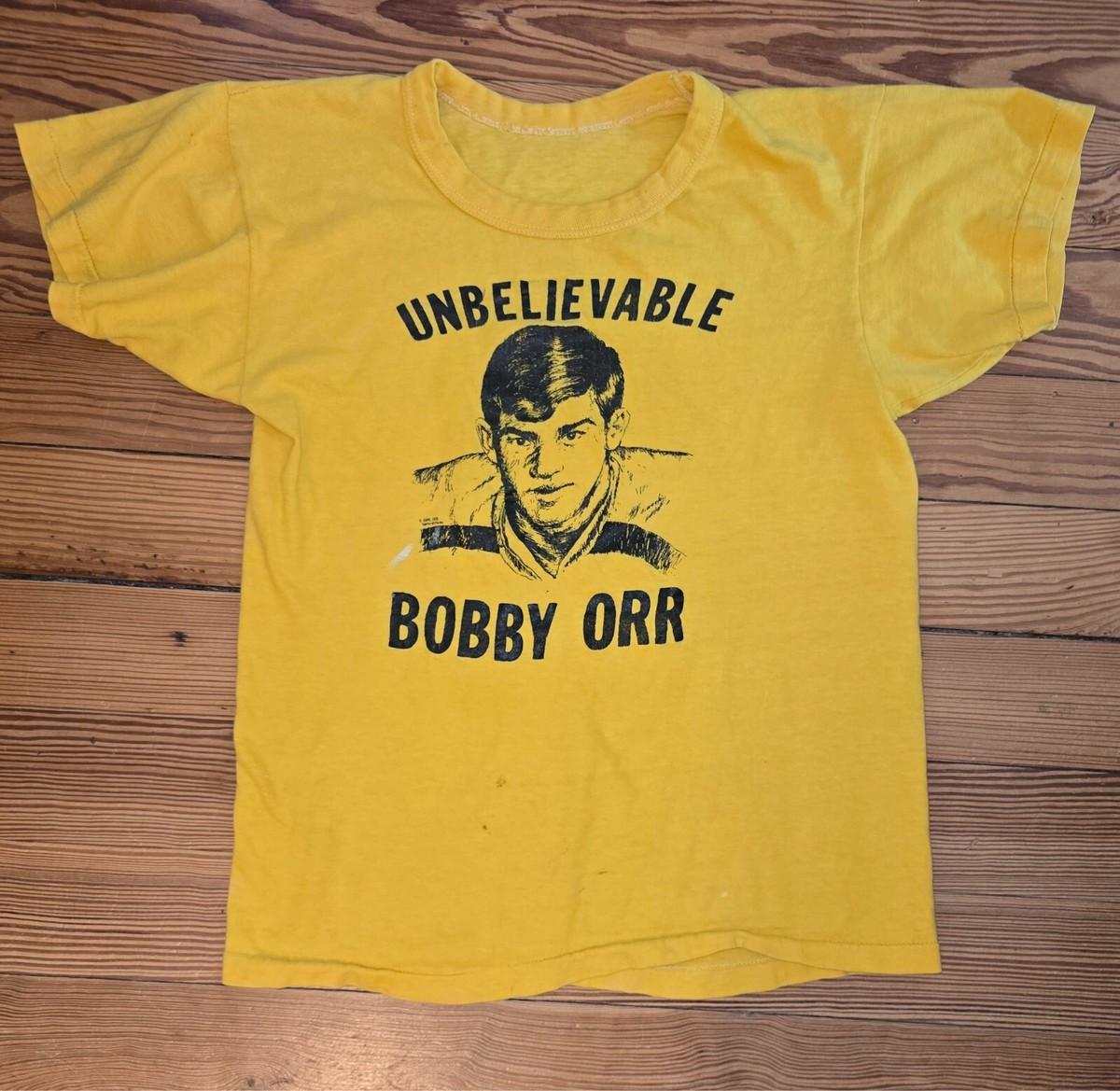 Bobby Orr UNBELIEVABLE yellow T-Shirt Mens Womens Tees Top All sizes S to 345XL JJ5360 M
Bobby Orr UNBELIEVABLE yellow T-Shirt Mens Womens Tees Top All sizes S to 345XL JJ5360 M