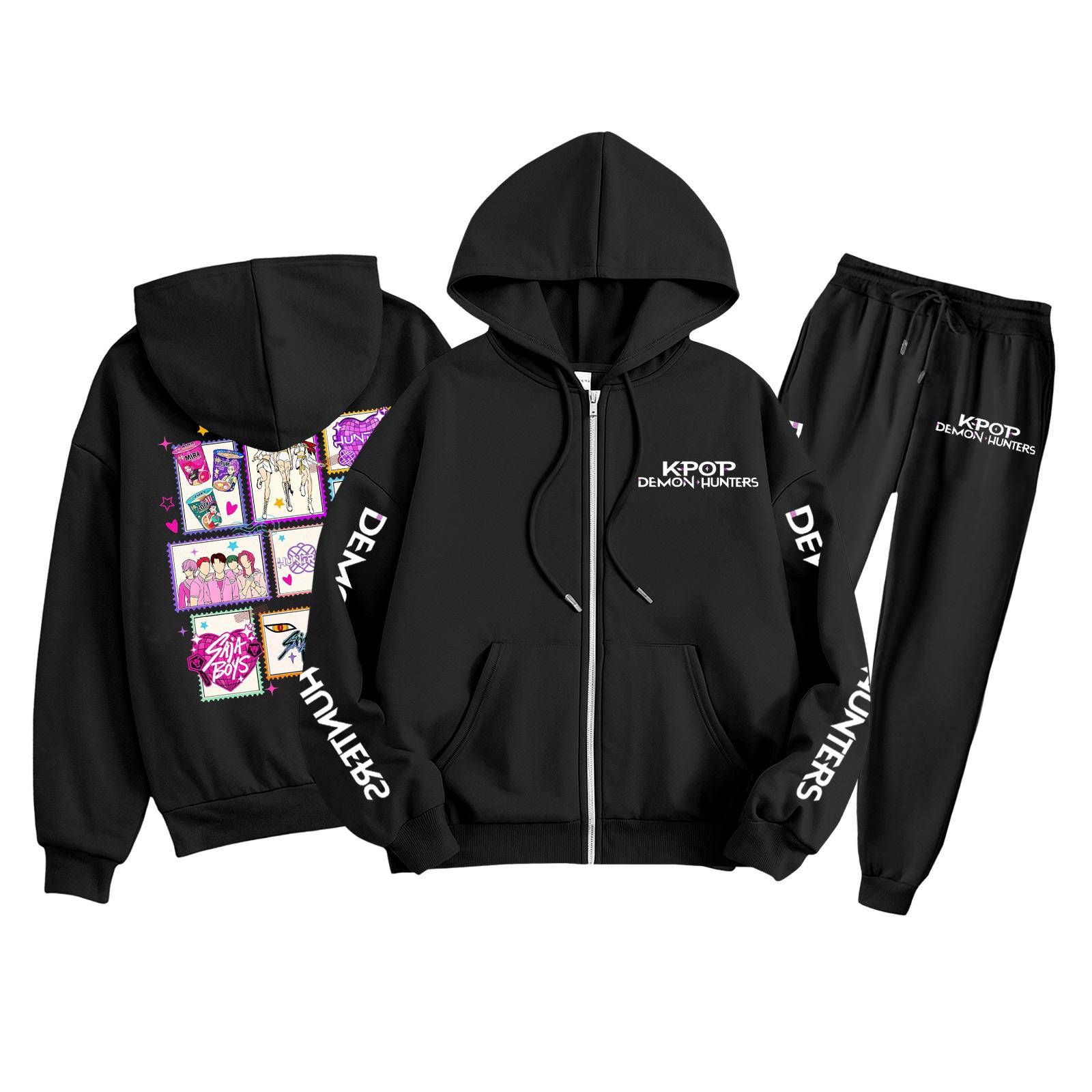 Детская мода Толстовка с длинным рукавом, на молнии, с капюшоном, спортивные штаны с принтом, комплект толстовки с карманами 140 чёрный
Детская мода Толстовка с длинным рукавом, на молнии, с капюшоном, спортивные штаны с принтом, комплект толстовки с карманами 140 чёрный