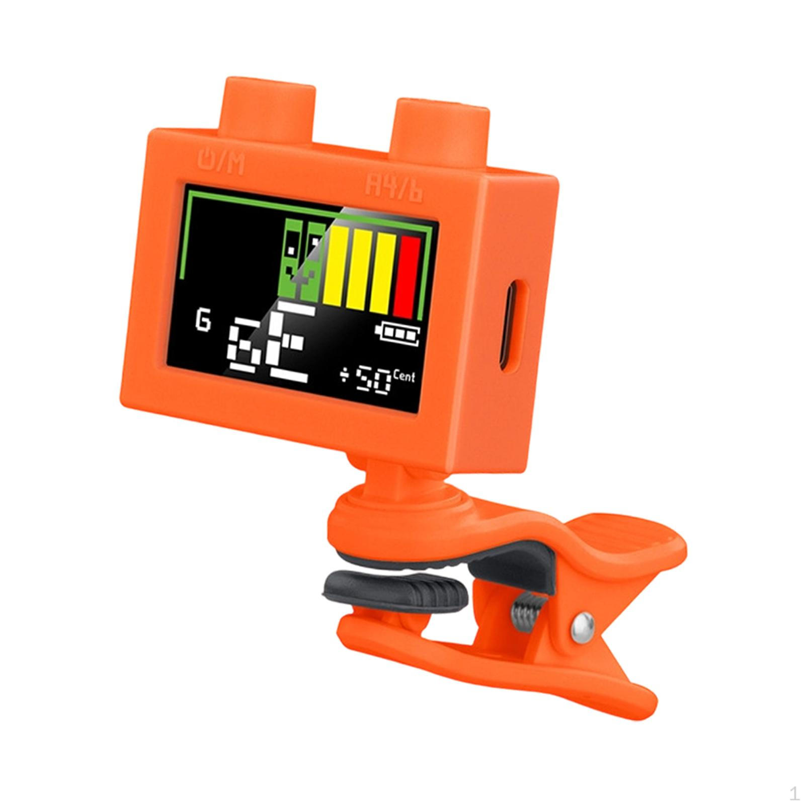 Digital Guitar Tuner with Acoustic Calibration Function And Precision Control, Suitable for Stage помаранчевий
Digital Guitar Tuner with Acoustic Calibration Function And Precision Control, Suitable for Stage помаранчевий