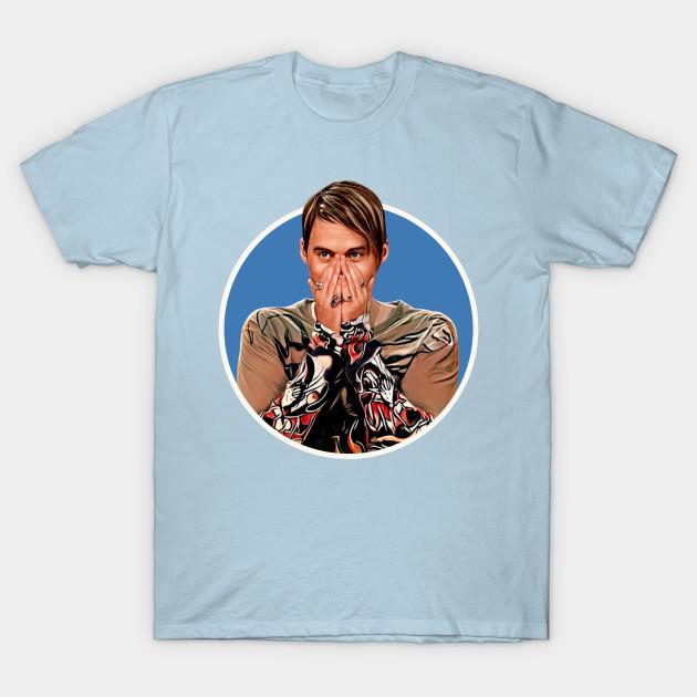 Men Black Print T-shirt Stefon - This Place Has Everything No-Cut Transfer Paper Print Cotton Tshirt 3XL світло-синій колір
Men Black Print T-shirt Stefon - This Place Has Everything No-Cut Transfer Paper Print Cotton Tshirt 3XL світло-синій колір