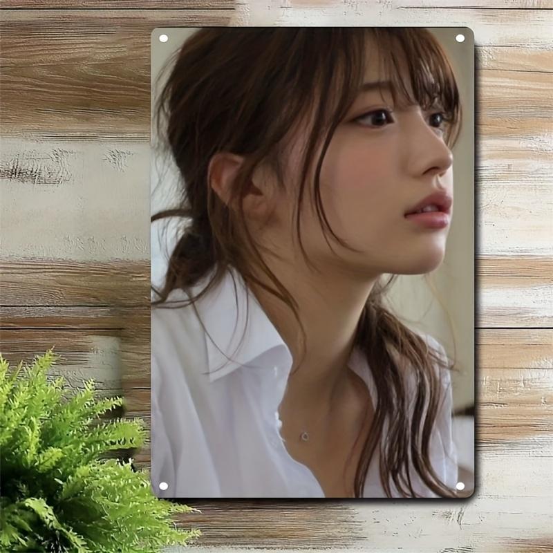 Korean Style Metal Face Sign Wall Art Female Portrait Minimalist Iron Plate Poster 20x30cm(7.8x11.8inch)
Korean Style Metal Face Sign Wall Art Female Portrait Minimalist Iron Plate Poster 20x30cm(7.8x11.8inch)