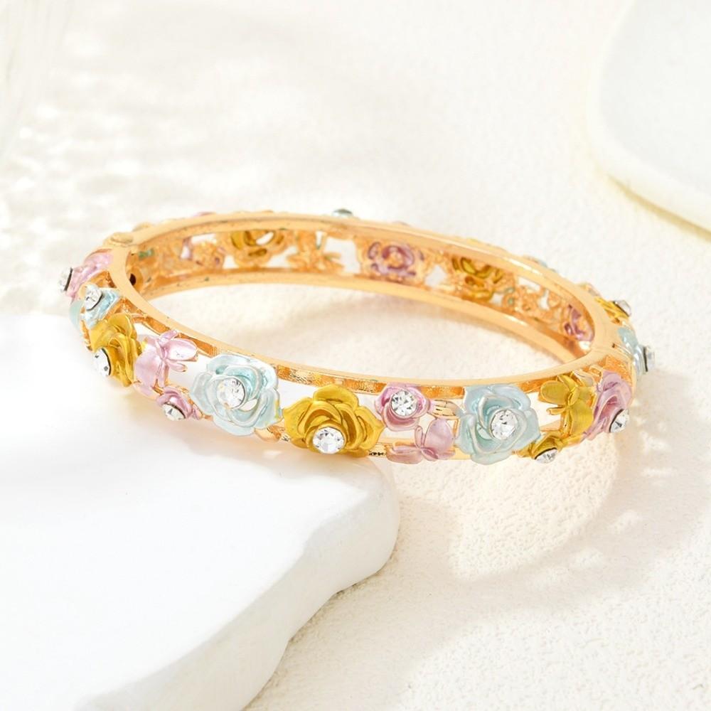 Traditional Filigree Enamel Bangle Rhinestone Women s Wrist Jewelry Daily разноцветный
Traditional Filigree Enamel Bangle Rhinestone Women s Wrist Jewelry Daily разноцветный