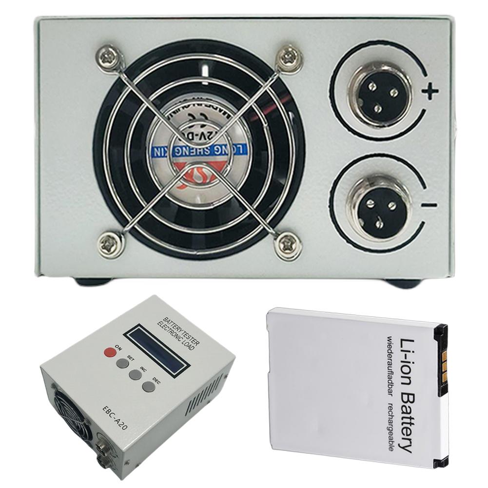 EBC A20 Battery Capacity Tester with 5A Charge 20A Discharge PC Software Control for Lithium and Lead Acid Batteries China Mainland
EBC A20 Battery Capacity Tester with 5A Charge 20A Discharge PC Software Control for Lithium and Lead Acid Batteries China Mainland