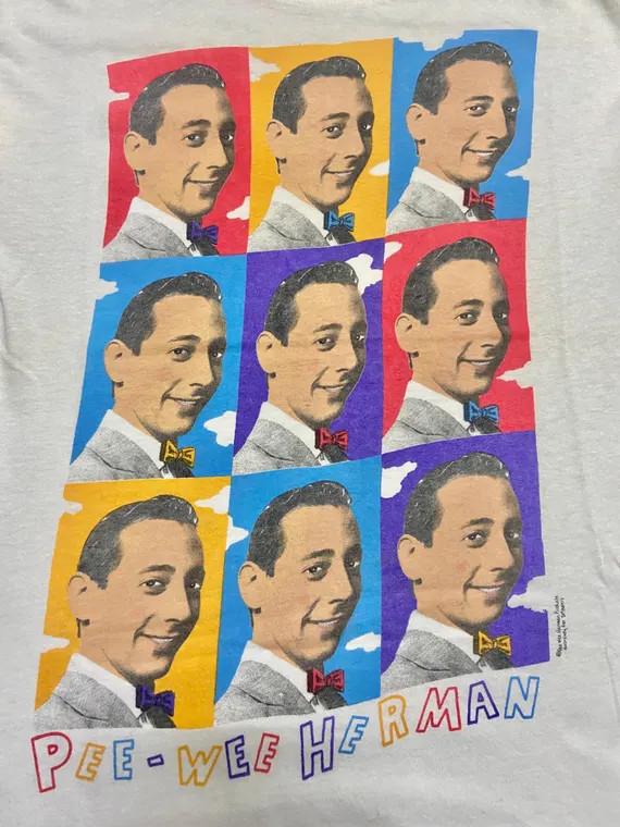 Gildan Shirts Pee Wee Herman Short Sleeve White All Sizes Unisex Shirt LO522 Unisex T-Shirt XXL
Gildan Shirts Pee Wee Herman Short Sleeve White All Sizes Unisex Shirt LO522 Unisex T-Shirt XXL