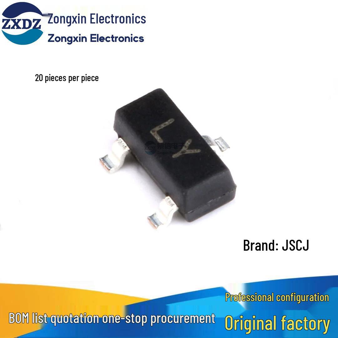 Original 2SC2712 LY SOT-23 NPN Transistor, 50V/150mA Surface Mount, Pack of 20.
Original 2SC2712 LY SOT-23 NPN Transistor, 50V/150mA Surface Mount, Pack of 20.