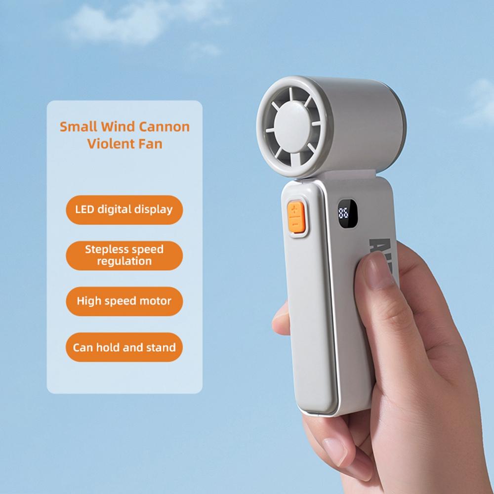 WH-14 Portable Mini Turbo Fan 19500RPM High Speed 100 Speed Adjustable Rechargeable Fan with Digital Display Purple
WH-14 Portable Mini Turbo Fan 19500RPM High Speed 100 Speed Adjustable Rechargeable Fan with Digital Display Purple