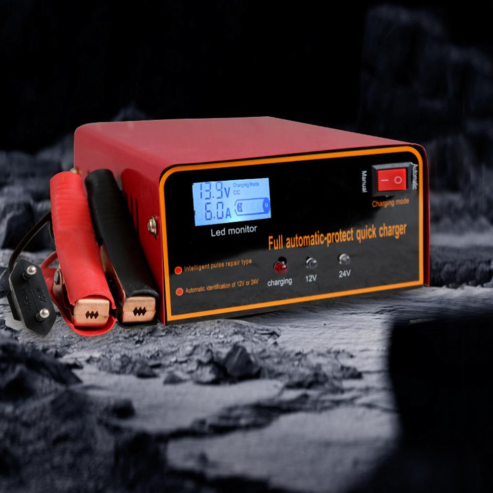 12v24v Motorcycle Battery Charger with Clip Fast Charging Car Jump Starter Battery Detection for Trucks Agricultural Machinery China Mainland
12v24v Motorcycle Battery Charger with Clip Fast Charging Car Jump Starter Battery Detection for Trucks Agricultural Machinery China Mainland