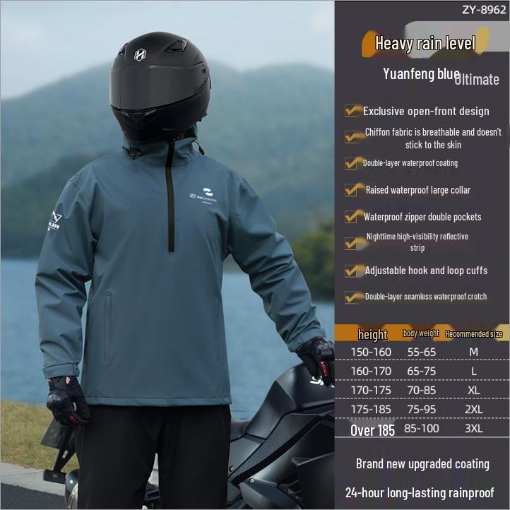 Женский велосипедный и мотоциклетный дождевик: Светоотражающий, Ветрозащитный, Утепленный, Раздельный Плащ и Брюки 2XL
Женский велосипедный и мотоциклетный дождевик: Светоотражающий, Ветрозащитный, Утепленный, Раздельный Плащ и Брюки 2XL